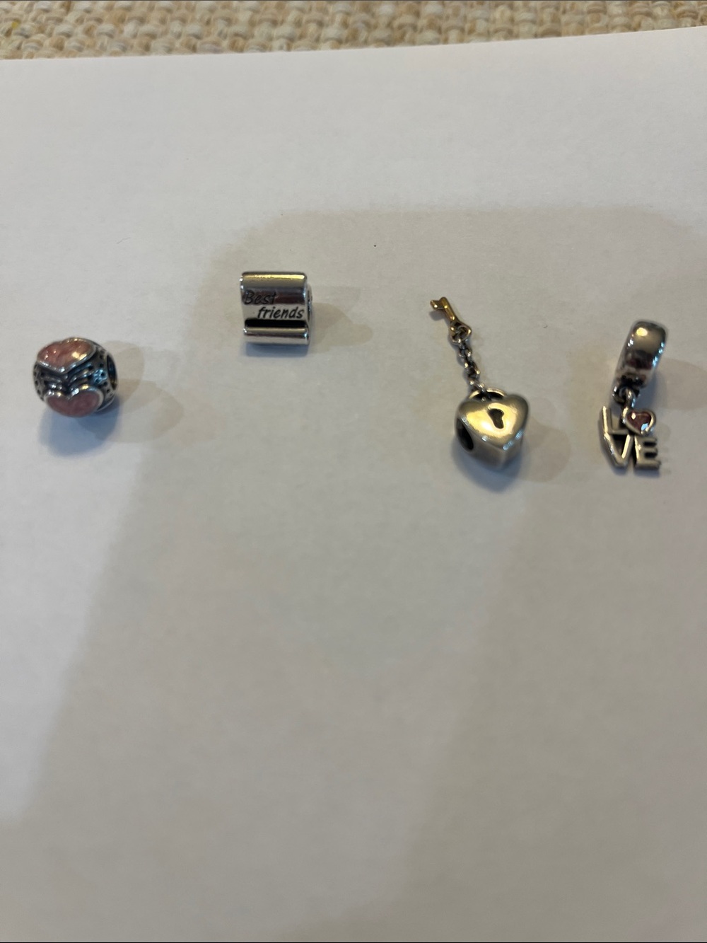 Pandora charms- love theme